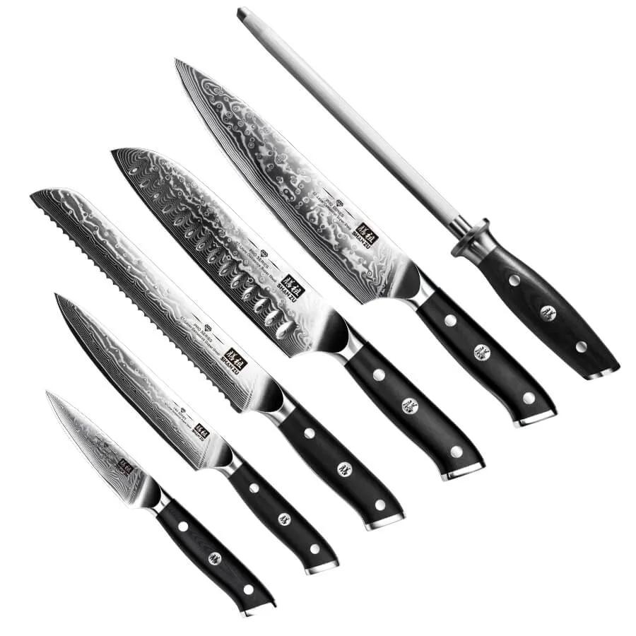 Set of 6 Kitchen Knives | SHAN ZU Ronin