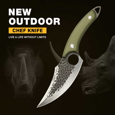 SHAN ZU Couteau de Camping 6“ | Série Rhino