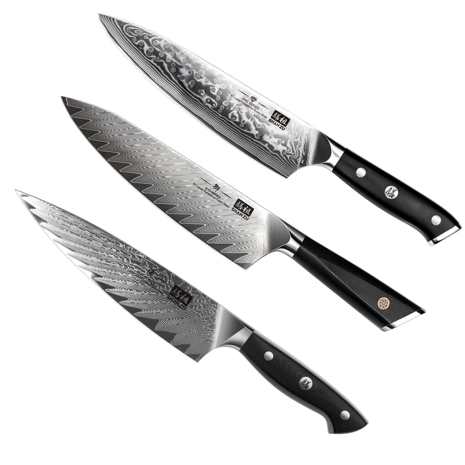 Damascus Kitchen Knives - The Perfect Choice for Every Kitchen! -SHAN ZU