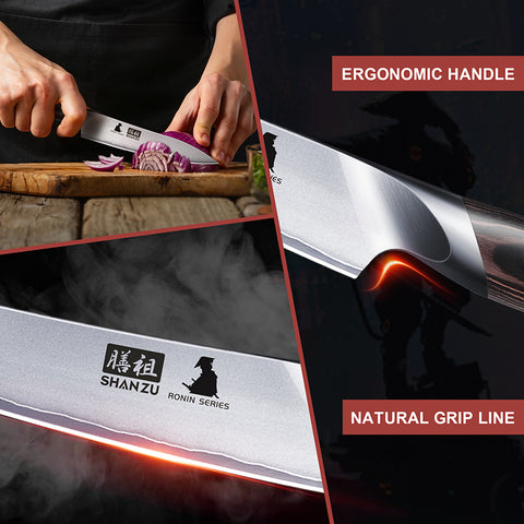 SHAN ZU Ronin | 8" Bread Knife