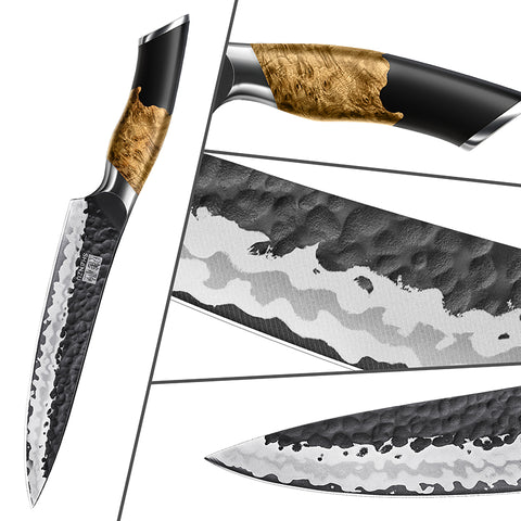 Serie Tengu | Coltello da chef BBQ+Portacoltelli magnetico