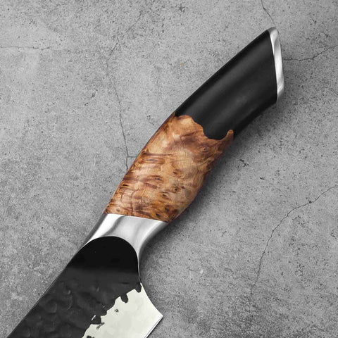 Looking for a stylish knife? SHAN ZU Tengu series BBQ chef knife meets all  your requirements. 