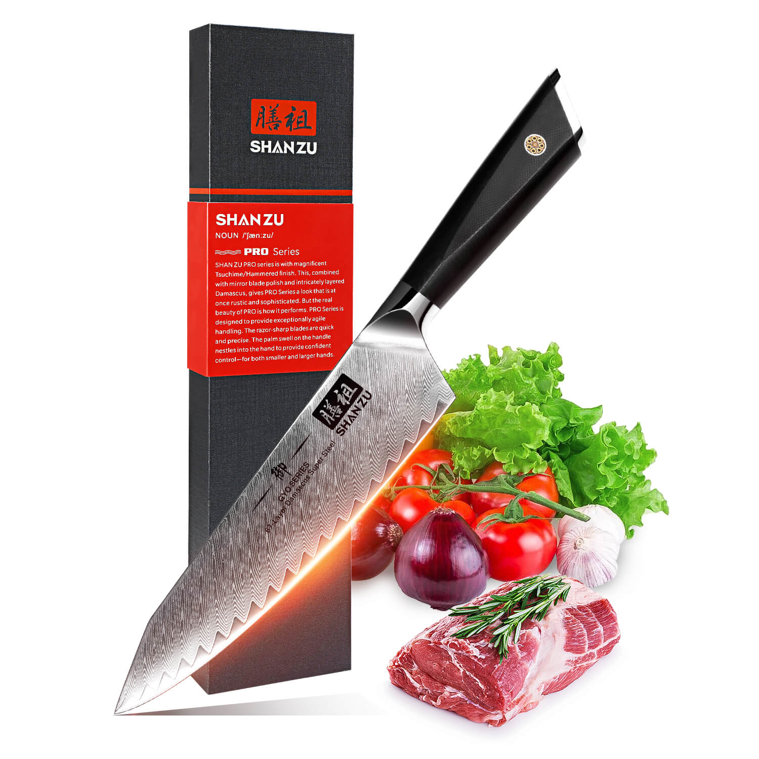 Couteau de chef Damas 8