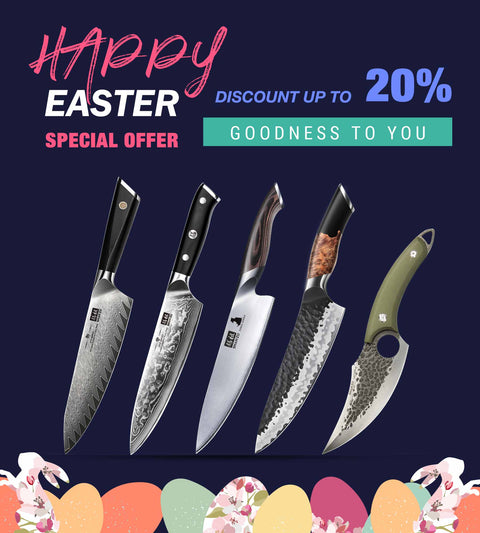 happy easter day shan zu kitchen knife on sale