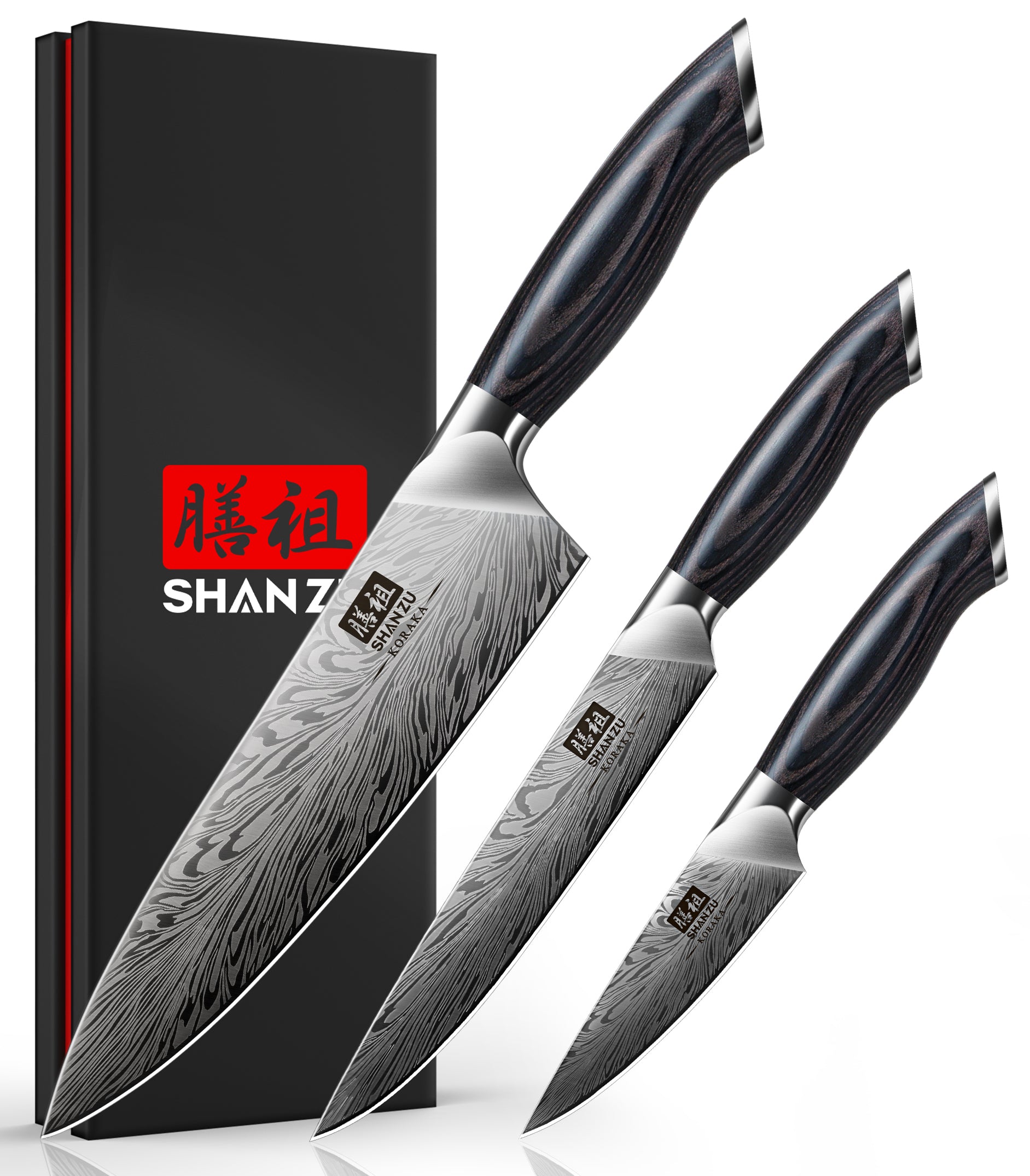 Koraka Series | SHAN ZU 3-Piece Kitchen Knife Set