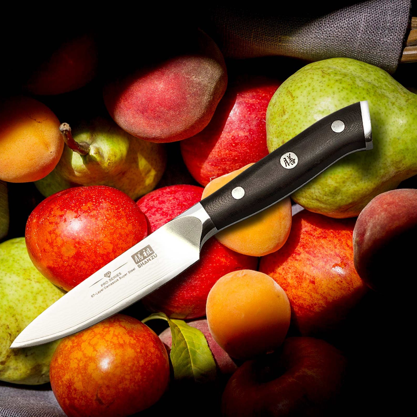3-Piece Damascus Kitchen Knife Set | Best Gift for Knife Lovers
