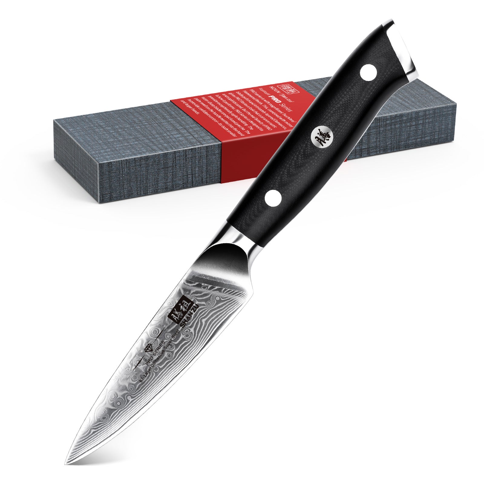 Damascus Paring Knife 3.75"