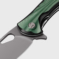 Peafowl | Couteau à verrouillage Liner | Lame ZDF905 de 7.80” & Manche G10