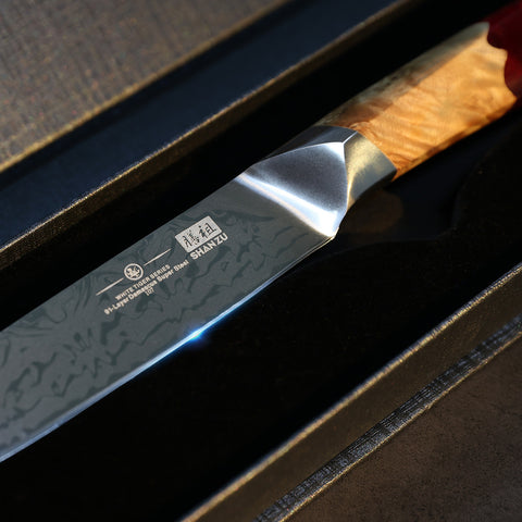 SHAN ZU WHITE TIGER | Damaschener Universalmesser 6''