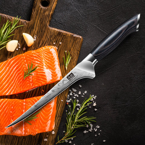 Koraka Series | SHAN ZU Couteau à Fileter 7 Pouces