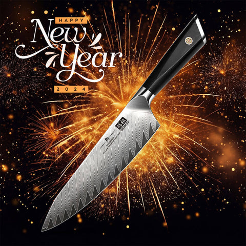 SHANZU  Damascus lead kitchen knife – SHAN ZU