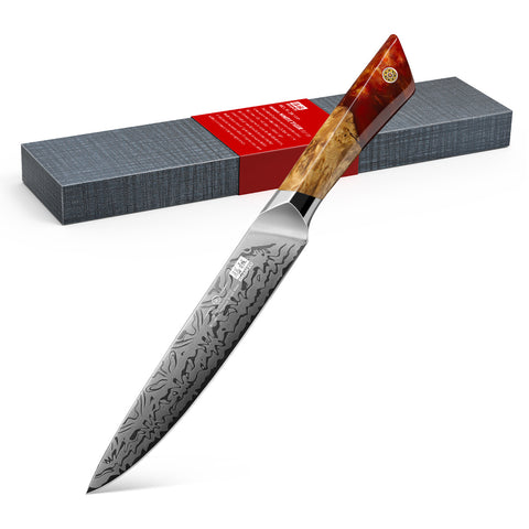 SHAN ZU WHITE TIGER | Damaschener Universalmesser 6''