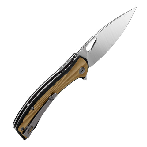 Pfau | Liner-Lock-Messer | 7,80-Zoll-ZDF905-Klinge und G10-Griff