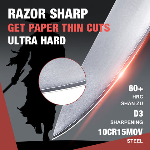 SHAN ZU RONIN | Couteau de Chef 8"