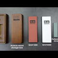 #1000/#5000 avec coffret | Pierre à aiguiser