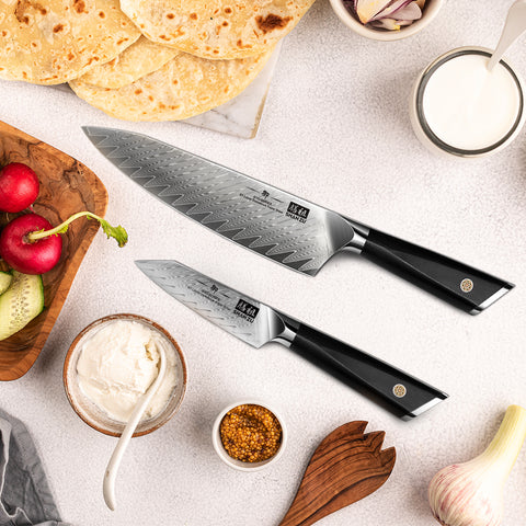SHAN ZU Santoku Knife, Kitchen Knife 7 inch Japanese India