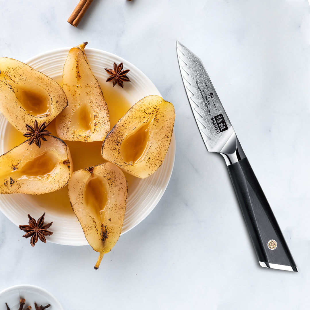 Couteau d'office Damas 3.75