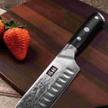 Couteau Santoku Damas 7" | SHAN ZU Pro
