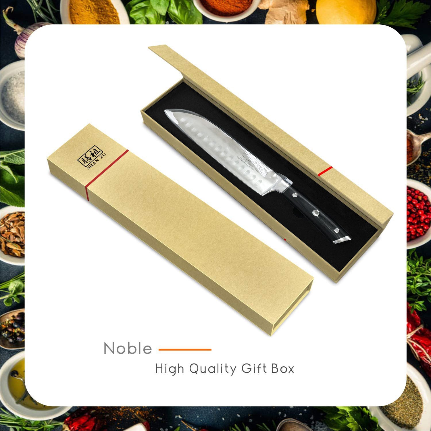 Couteau Santoku Classique 7