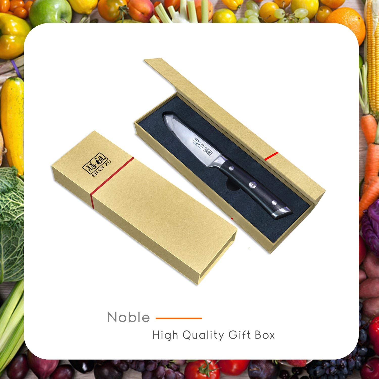 Couteau d'office en acier allemand 3.75 