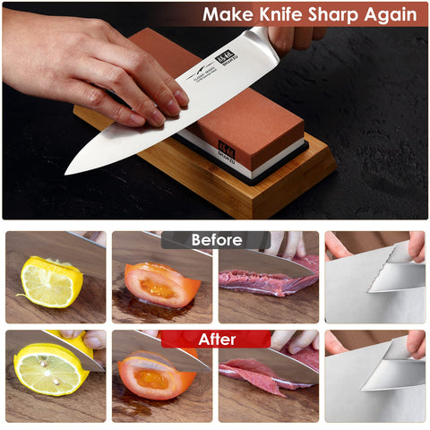 Shenzhen Knives Afilador de cuchillos eléctrico para cuchillos de acero  inoxidable de cerámica | La mejor piedra de pulido de diamante | Rueda de