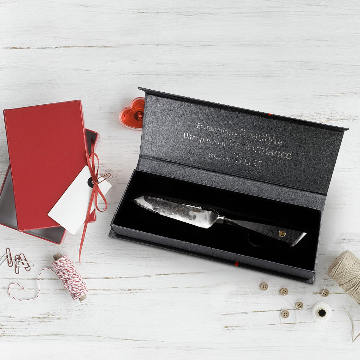 Couteau d'office Damas 3.75