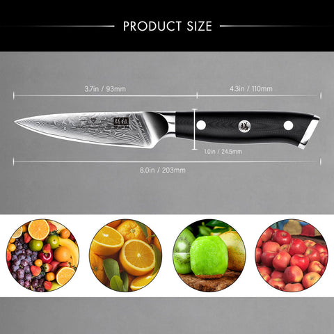 Set Coltelli Damascati ECHTWERK 3 Pezzi - Coltello Da Chef, Coltello Set Coltelli Damascati ECHTWERK 3 Pezzi - Coltello Da Chef, Coltello