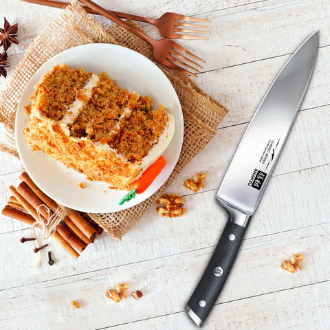 SHAN ZU  Couteau de cuisine Damas en plomb