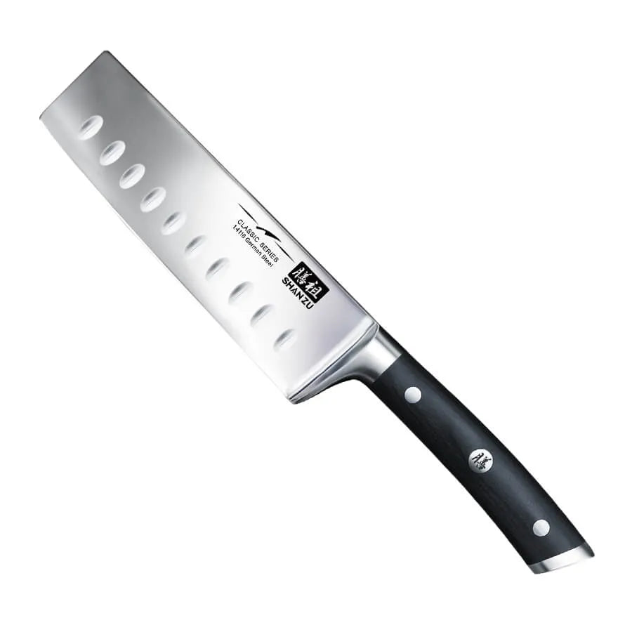 Coltello per tagliare carne vegetale di alta qualità IOKO damasco cucina Nakiri Coltello per tagliare carne vegetale di alta qualità IOKO damasco cucina Nakiri